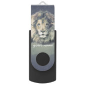 COSMIC LION KING | Aangepaste USB-flash drive USB Stick (Achterkant (Verticaal))
