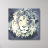 COSMIC LION KING CANVAS PRINT (Voorkant)
