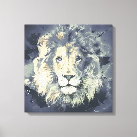 COSMIC LION KING CANVAS PRINT (Voorkant)