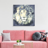 COSMIC LION KING CANVAS PRINT (Insitu (Woonkamer))