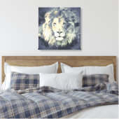 COSMIC LION KING CANVAS PRINT (Insitu (Slaapkamer))