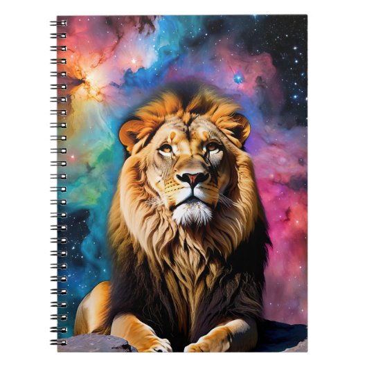 Cosmic Lion Notitieboek (Voorkant)