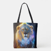 Cosmic Lion Tote Bag (Achterkant)