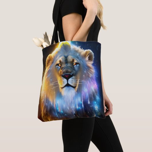 Cosmic Lion Tote Bag (Dichtbij)