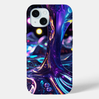 Cosmic & Liquid Art Telefoonhoesjes iPhone 15 Case