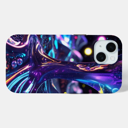 Cosmic & Liquid Art Telefoonhoesjes Case-Mate iPhone Case (Achterkant (horizontaal))