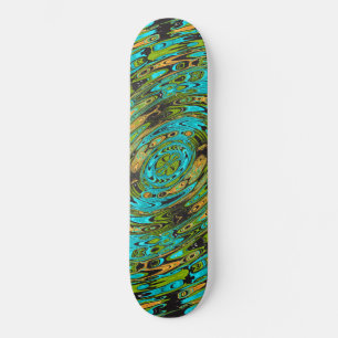 Cosmic Liquid Glass Patroon Persoonlijk Skateboard
