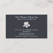 *~* Cosmic Lotus Celestial Chakra Symbolen Cosmos Visitekaartje (Achterkant)