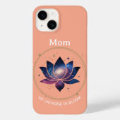 Cosmic Lotus Flower Mom Bloom Case-Mate iPhone Case (Achterkant)