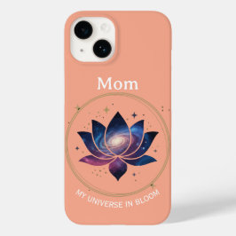 Cosmic Lotus Flower Mom Bloom Case-Mate iPhone 14 Hoesje