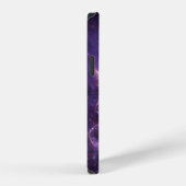 Cosmic Lotus Flower with Galaxy Glow iPhone Hoesje (Rechterkant)