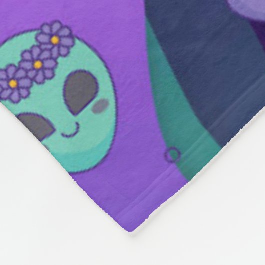 Cosmic Love Fleece Deken (Hoek)