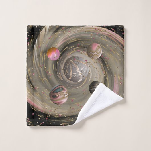 Cosmic Love Galaxy Bad Handdoek (Wasdoekje)