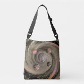 Cosmic Love Galaxy Crossbody Tas (Voorkant)