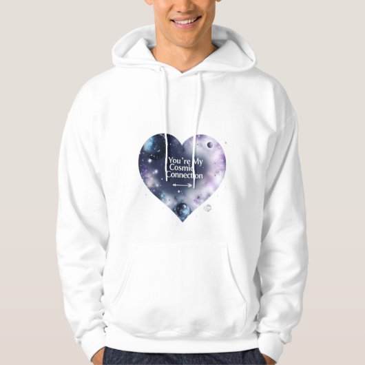 Cosmic Love Heren Hoodie (Voorkant)