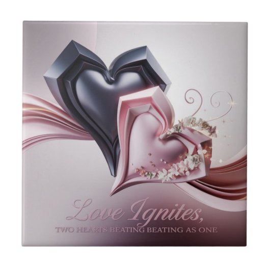 Cosmic Love Magic Onderzetter Tegeltje (Voorkant)