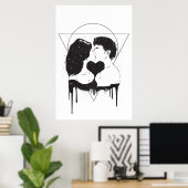 Cosmic love poster (Thuiskantoor)