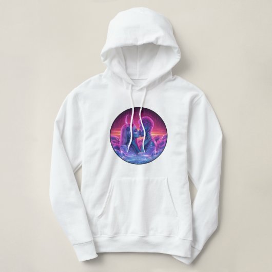 Cosmic Love Sparkle Hoodie 💖✨ (Design voorkant)