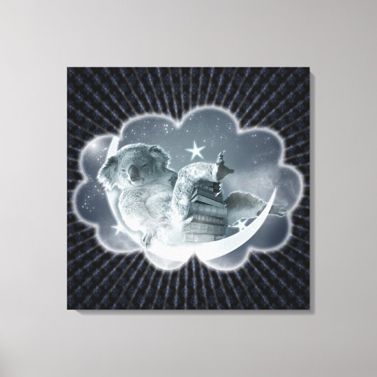 Cosmic Lullaby - Gewatteerd Canvas Afdruk (Voorkant)