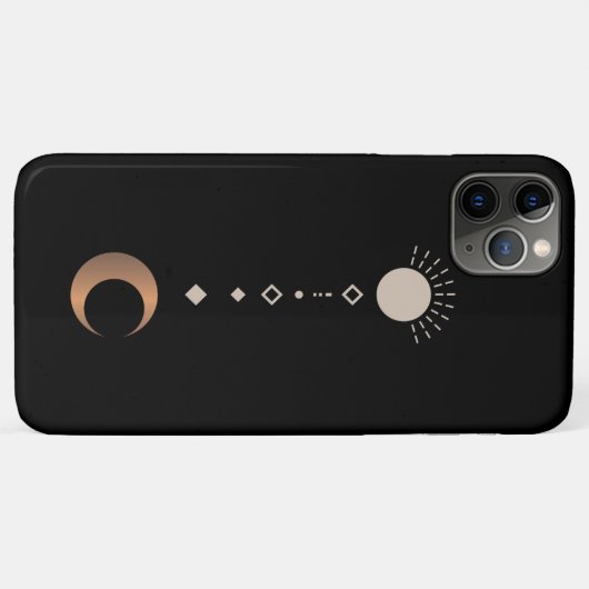 *~* Cosmic Lunar Universe Shaman Moon Totem Case-Mate iPhone Case (Achterkant (horizontaal))