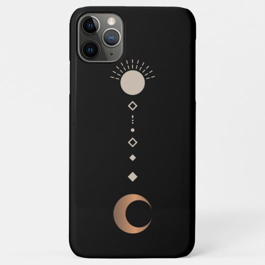 *~* Cosmic Lunar Universe Shaman Moon Totem Case-Mate iPhone Case (Achterkant)