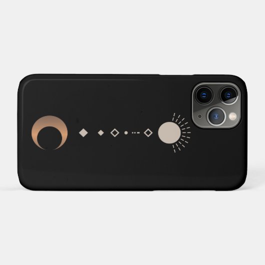 *~* Cosmic Lunar Universe Shaman Totem Moon Case-Mate iPhone Case (Achterkant (horizontaal))