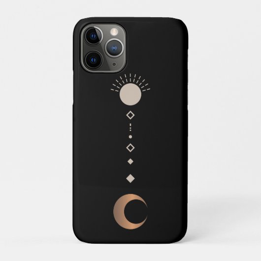 *~* Cosmic Lunar Universe Shaman Totem Moon Case-Mate iPhone Case (Achterkant)
