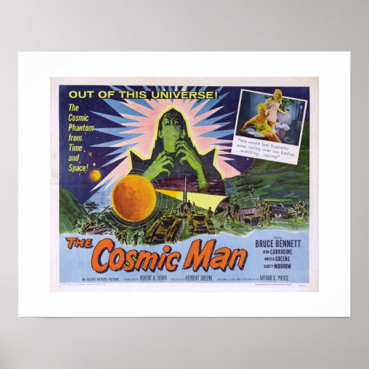 Cosmic Man Poster (Voorkant)