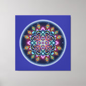Cosmic Mandala Canvas Wall Art (Voorkant)