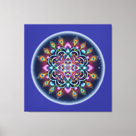 Cosmic Mandala Canvas Wall Art