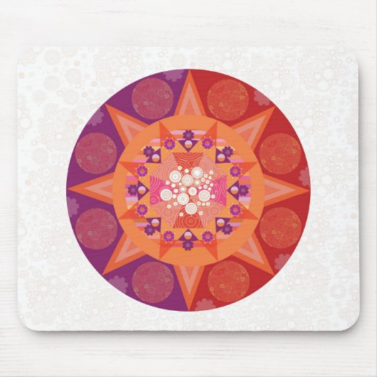Cosmic mandala muismat (Voorkant)