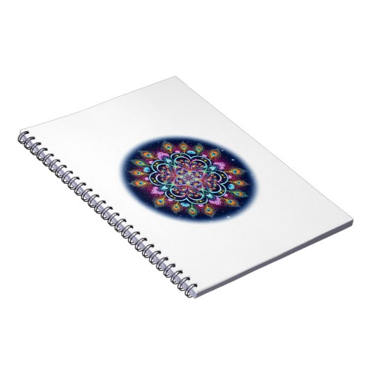 Cosmic Mandala Spiral Notebook Notitieboek (Rechterzijde)