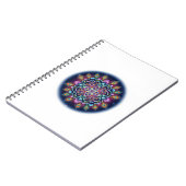 Cosmic Mandala Spiral Notebook Notitieboek (Linkerzijde)