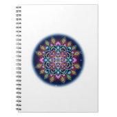 Cosmic Mandala Spiral Notebook Notitieboek (Voorkant)