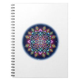Cosmic Mandala Spiral Notebook Notitieboek