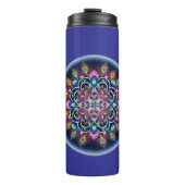 Cosmic Mandala Thermal Tumbler Thermosbeker (Voorkant)
