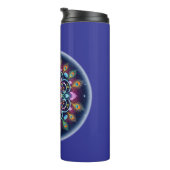 Cosmic Mandala Thermal Tumbler Thermosbeker (Geroteerd rechts)