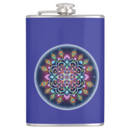 Cosmic Mandala Vinyl Flask Heupfles
