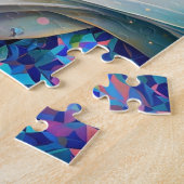 Cosmic Mask Goddess Queen Fantasy Art Legpuzzel (Zijkant)