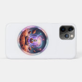 Cosmic Meditator Galaxy Phone Case (Achterkant (horizontaal))