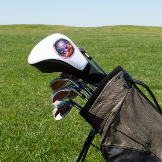 Cosmic Meditator Golf Head Cover (Insitu)