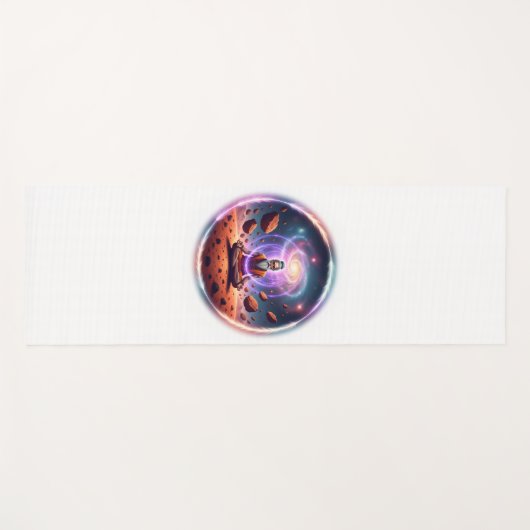 Cosmic Meditator Yoga Mat (Voorkant (horizontaal))