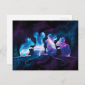 Cosmic Mice Design Briefkaart (Voorkant / Achterkant)