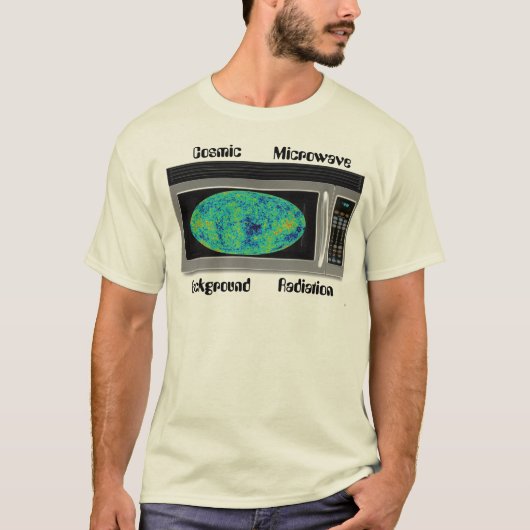 Cosmic Microwave Background Radiation T-shirt (Voorkant)