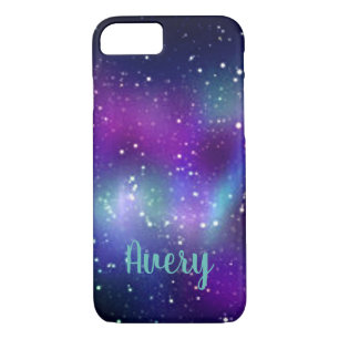 Cosmic Milky Way Galaxy iPhone / iPad case met naa