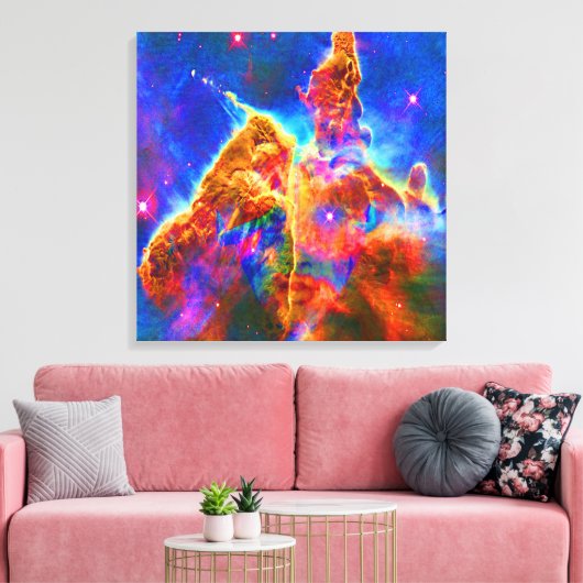 Cosmic Mind Canvas Afdruk (Insitu (Woonkamer))