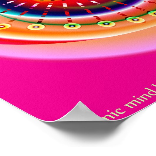 Cosmic Mind wordt zelfbewust Poster (Hoek)