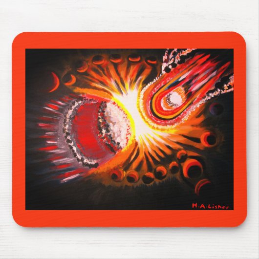 Cosmic moment art muismat (Voorkant)