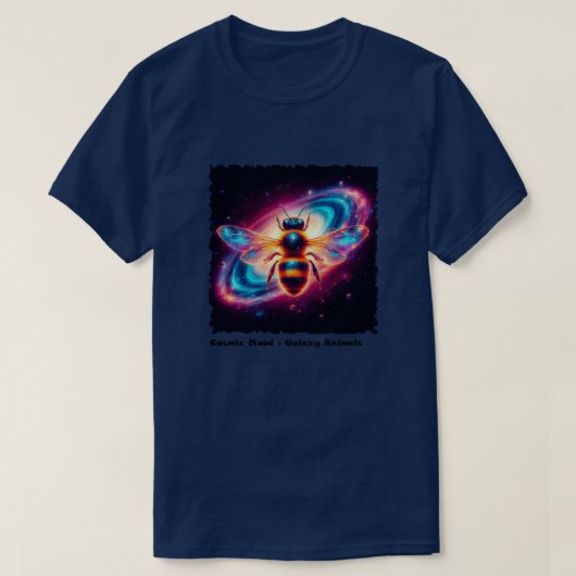 Cosmic Mood: Galaxy Animals Tshirt #1 (Design voorkant)