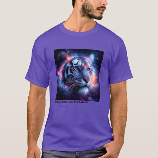 Cosmic Mood: Galaxy Animals Tshirt #3 (Voorkant)